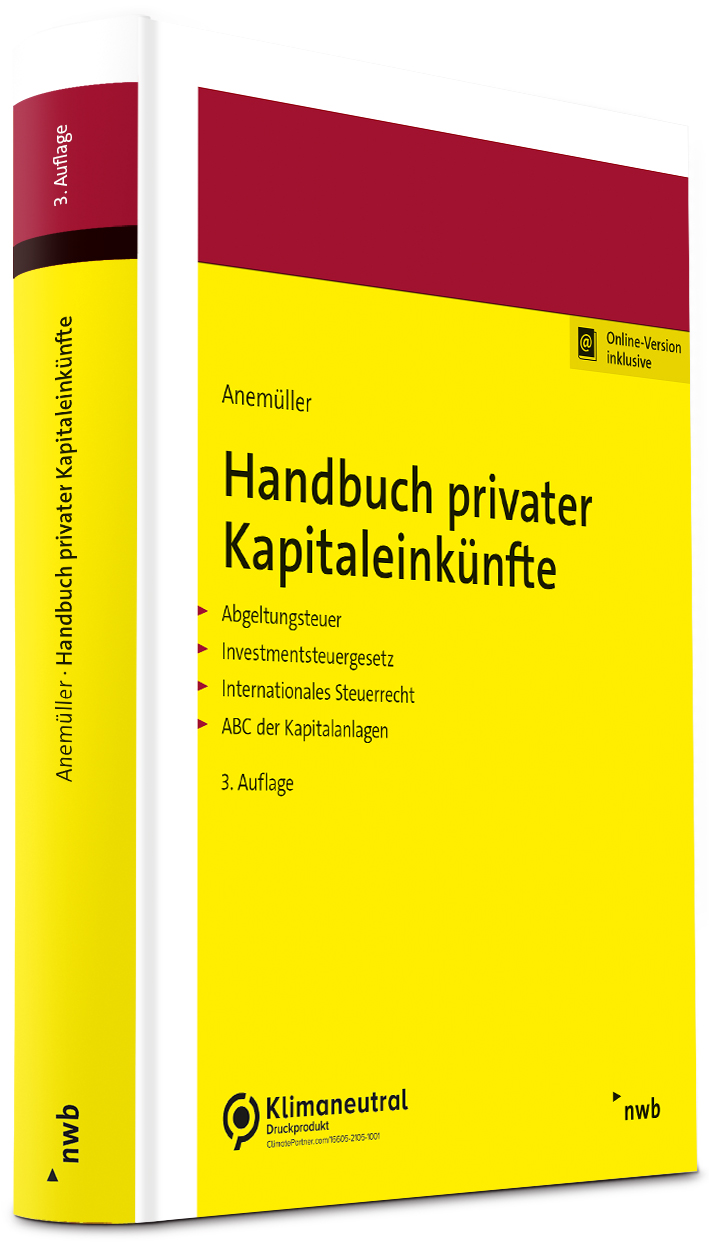 Handbuch privater Kapitaleinkünfte