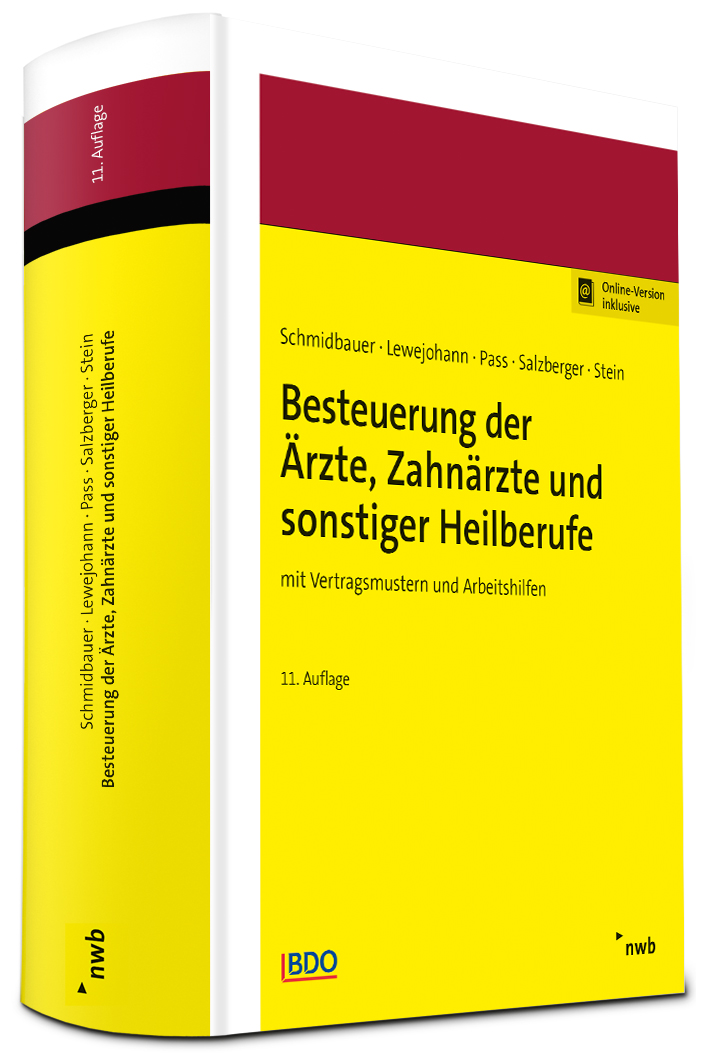 Besteuerung der Ärzte, Zahnärzte Buch Cover NWB 2022