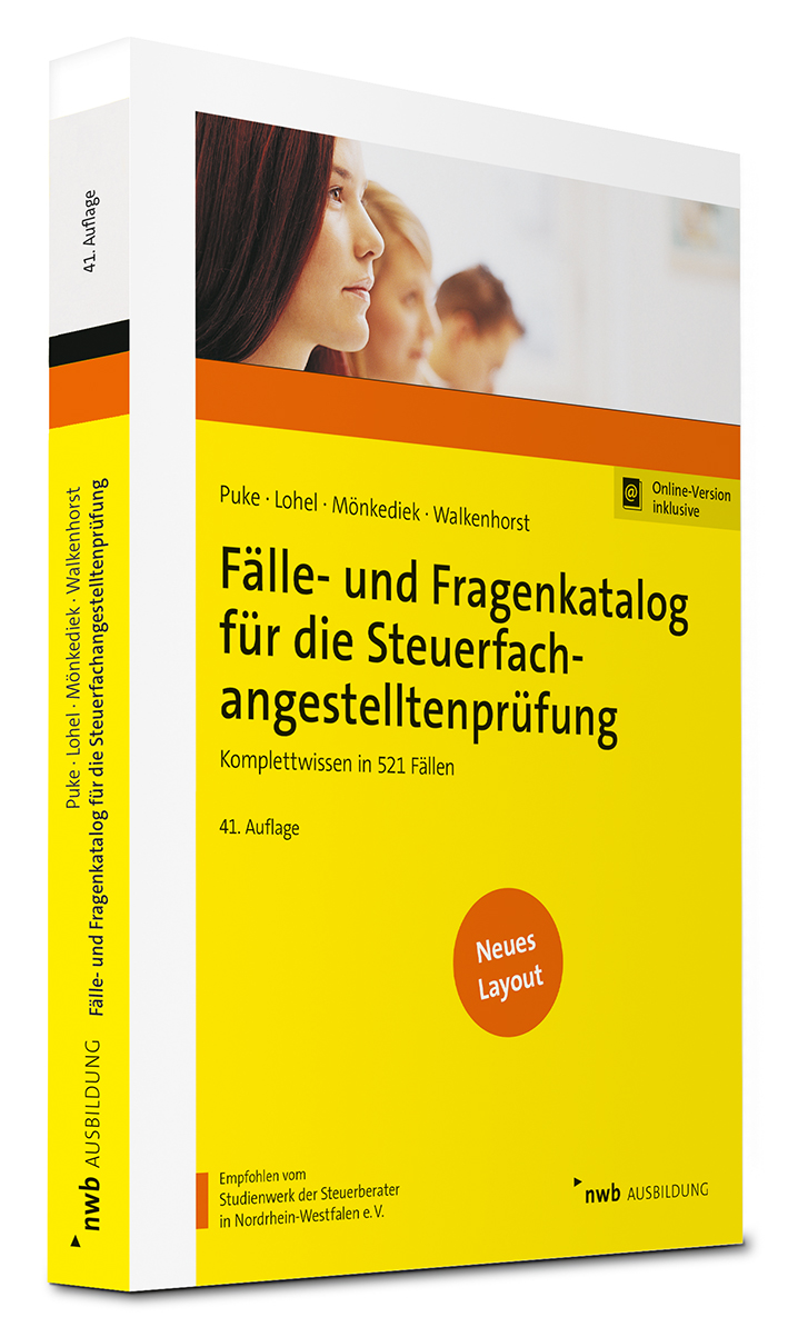 Fälle- und Fragenkatalog für die Steuerfachangestelltenprüfung