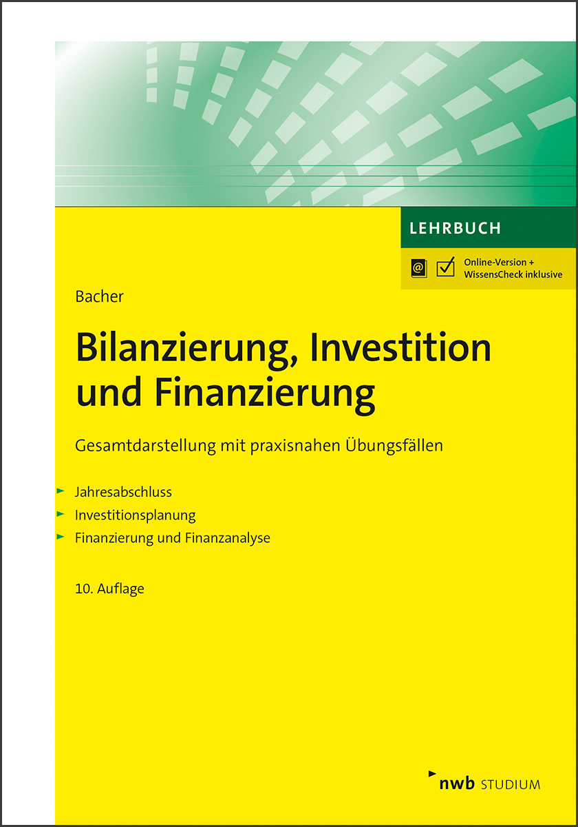 Bilanzierung, Investition und Finanzierung