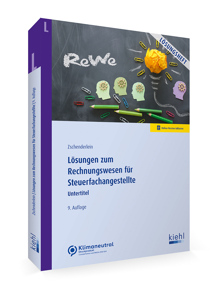 Lösungen zum Rechnungswesen für Steuerfachangestellte