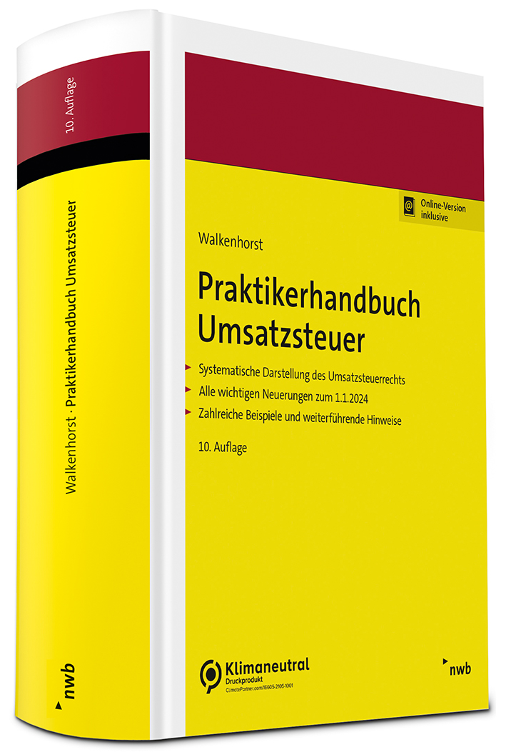 Praktikerhandbuch Umsatzsteuer