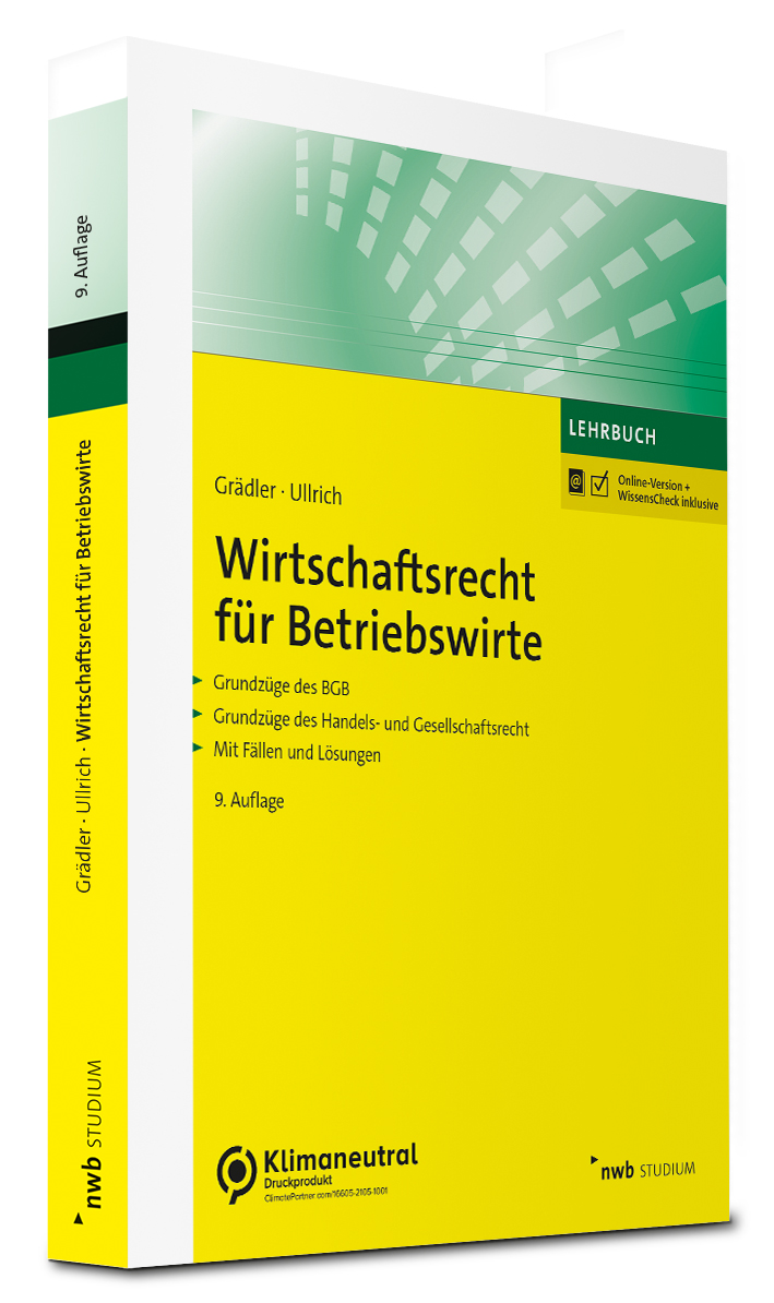 Wirtschaftsrecht für Betriebswirte